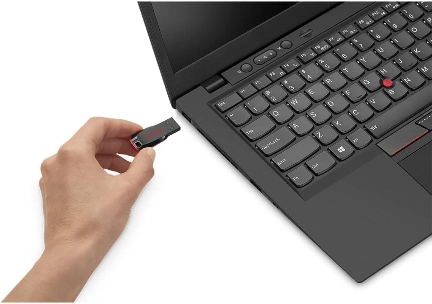 SanDisk 64 GB Cruzer Blade USB 2.0 Flash Drive - Black photo 3