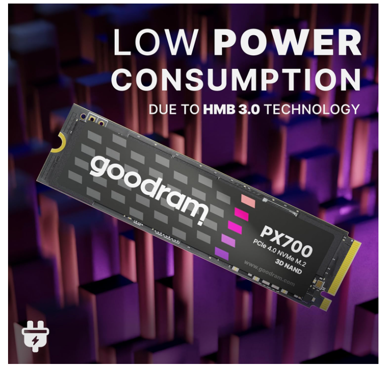 SSD Interne M.2 NVMe PCIe 4.0 4 To Haute Performance GoodRam PX700 photo 9