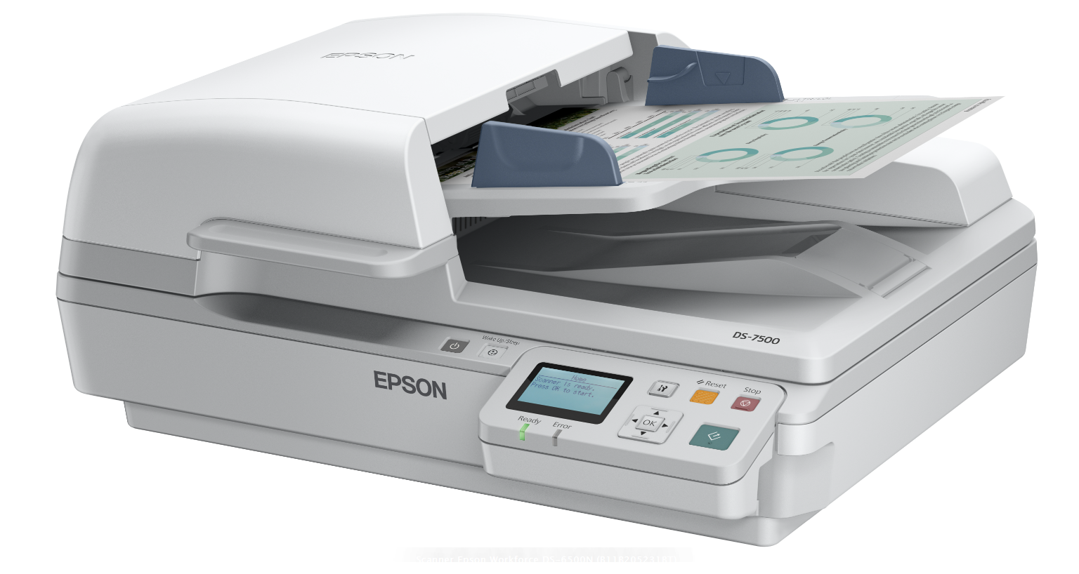Scanner réseau professionnel Epson WorkForce DS-6500N photo 2