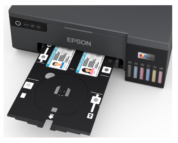 Imprimante Photo Epson EcoTank L8050 Wi-Fi avec Impression sur Cartes PVC photo 2