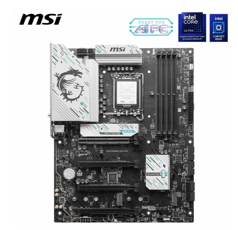 Carte Mère ATX Intel Wi‑Fi Haute Performance MSI PRO B860 GAMING PLUS WIFI photo 7