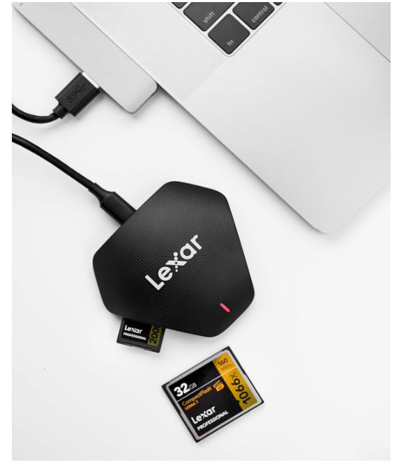 Lecteur Multi-Cartes 3-en-1 USB 3.1 Haute Vitesse Lexar Professional photo 8