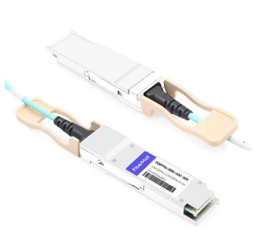 Câble AOC Mellanox LinkX QSFP56 vers 2x QSFP56 200G à 2x100G photo 2