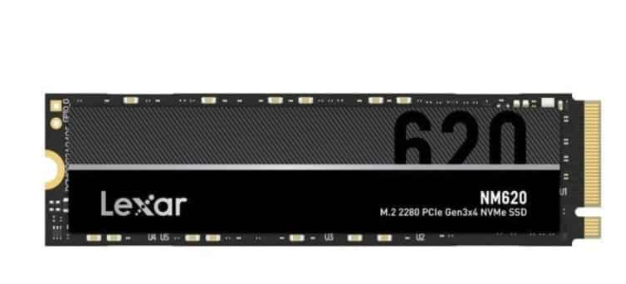 SSD Lexar NM620 512 Go M.2 NVMe PCIe 3.0 x4 photo 3