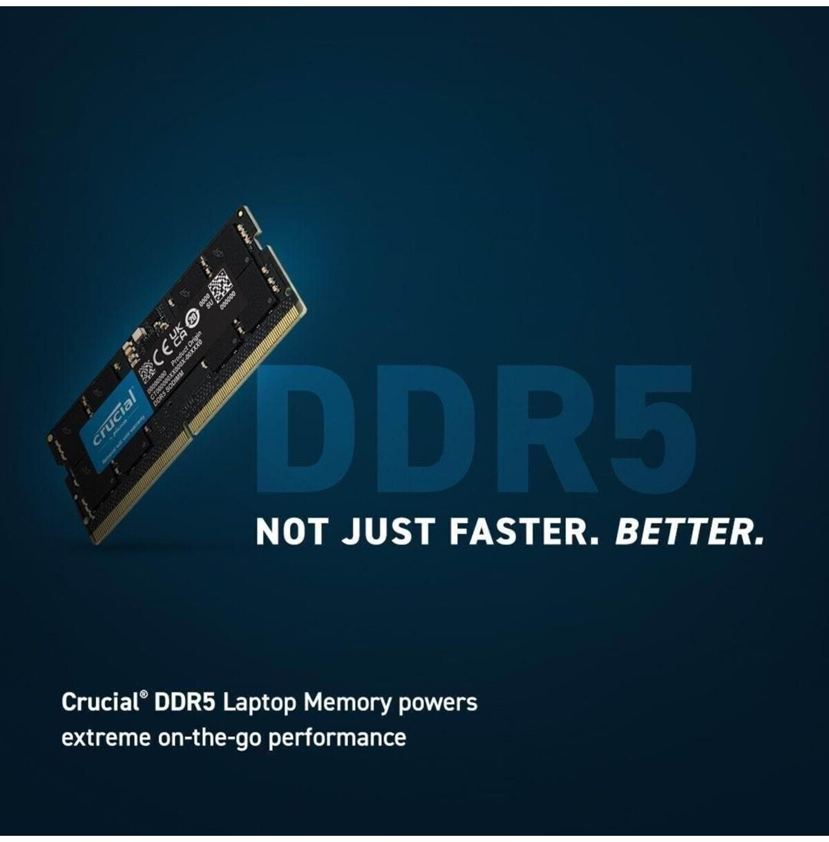 Crucial 32 Go DDR5-5600 SODIMM Laptop Memory photo 2