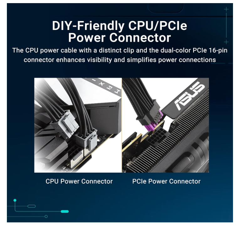 Alimentation PC 3000W 80+ Platinum Modulaire ATX 3.1 ASUS Pro WS photo 6
