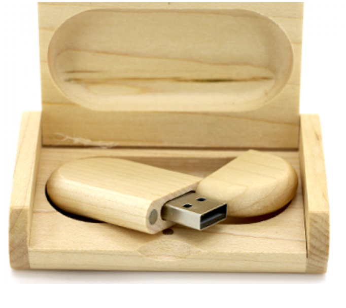 Clé USB Publicitaire en Bois 8 Go / 16 Go / 32 Go photo 3