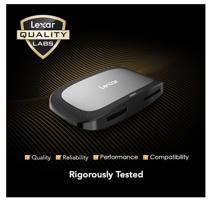 Lecteur de cartes CFexpress Type A / SD USB 3.2 Gen 2 Lexar Professional photo 5