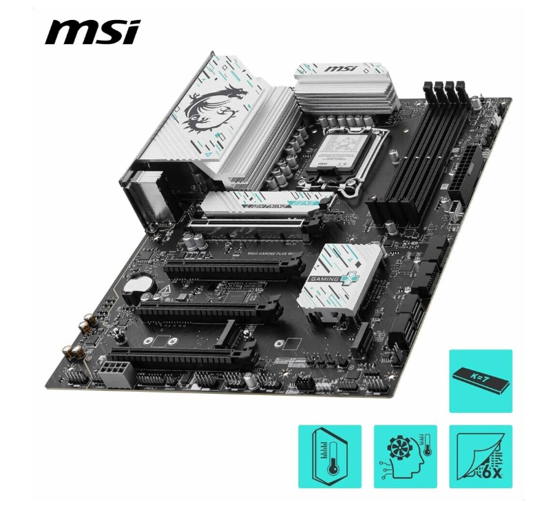 Carte Mère ATX Intel Wi‑Fi Haute Performance MSI PRO B860 GAMING PLUS WIFI photo 9