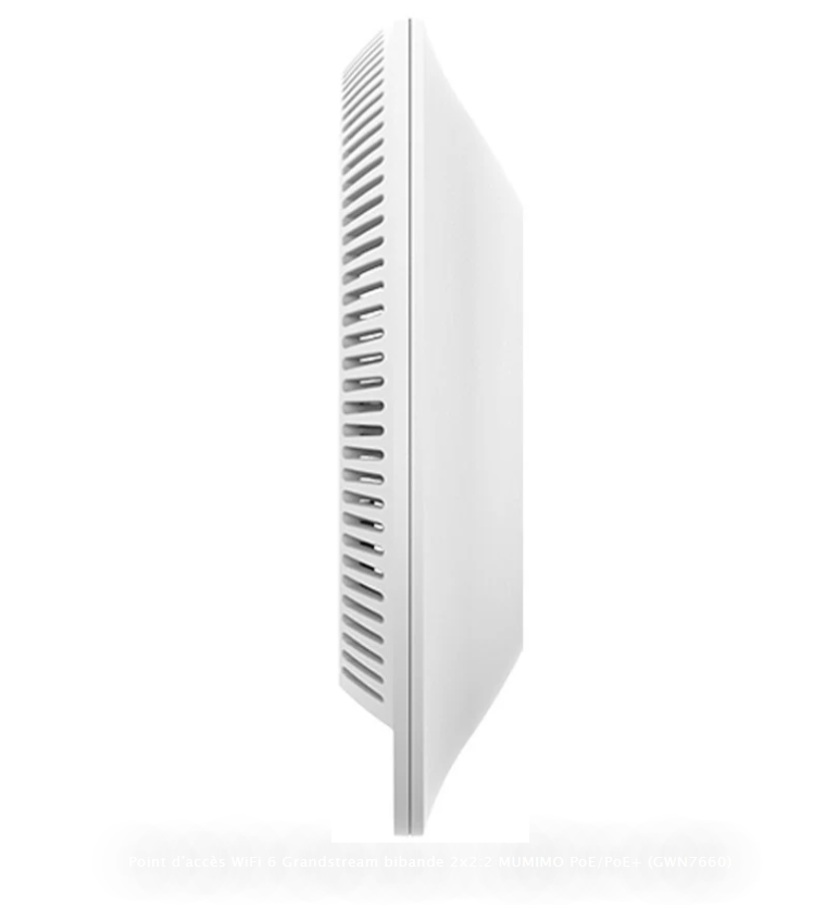 Point d’Accès WiFi 6 Bi-bande 2x2 MU-MIMO PoE/PoE+ Grandstream GWN7660 photo 5