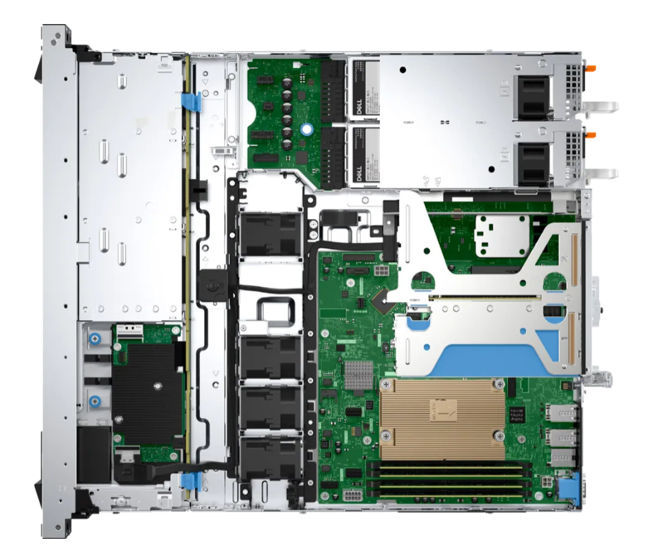 Serveur Rack Dell PowerEdge R360 Xeon 6315P 32 Go DDR5 480 Go SAS 10K photo 3