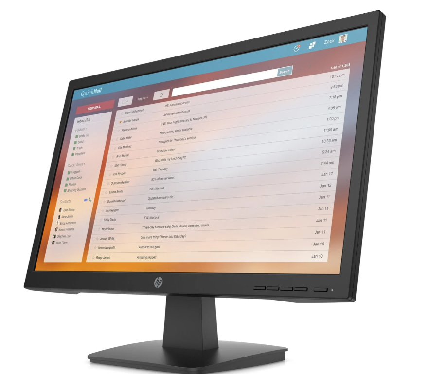 Écran Moniteur 21.5" Full HD 60 Hz HP P22v G4 photo 2