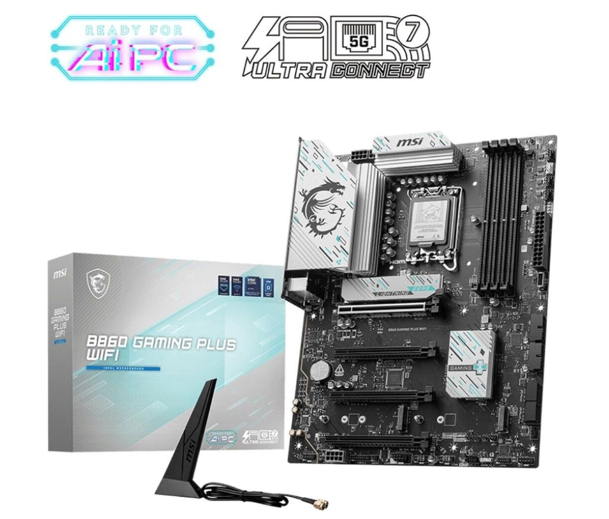 Carte Mère ATX Intel Wi‑Fi Haute Performance MSI PRO B860 GAMING PLUS WIFI photo 6
