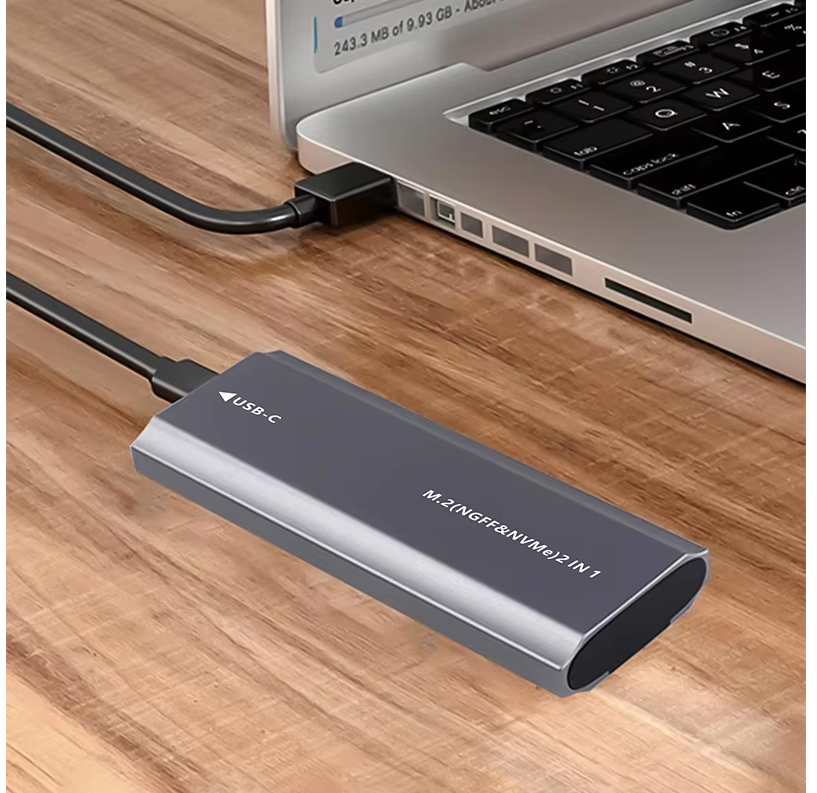Boîtier SSD M.2 NVMe Externe USB-C 3.1 Gen2 Airplus TN07 photo 7