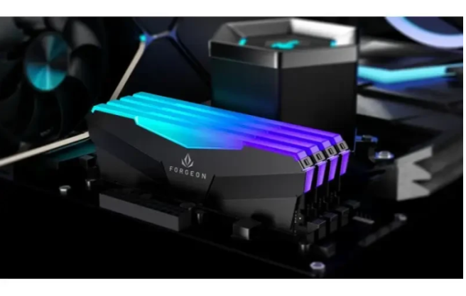 Kit Mémoire 32 Go (2x16 Go) DDR5 6000 MHz RGB CL30 Forgeon Cyclone PRO photo 4