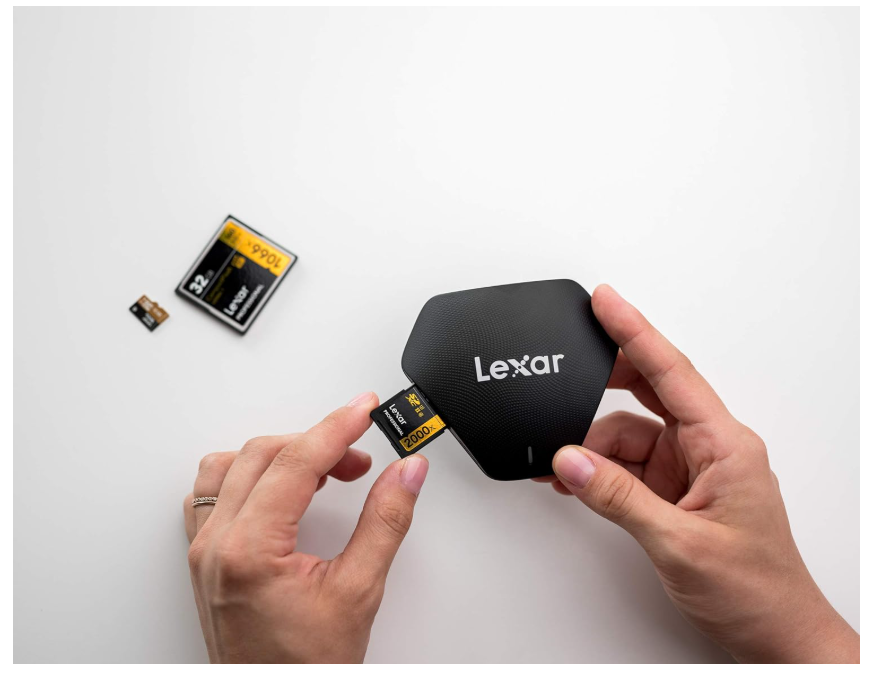 Lecteur Multi-Cartes 3-en-1 USB 3.1 Haute Vitesse Lexar Professional photo 6