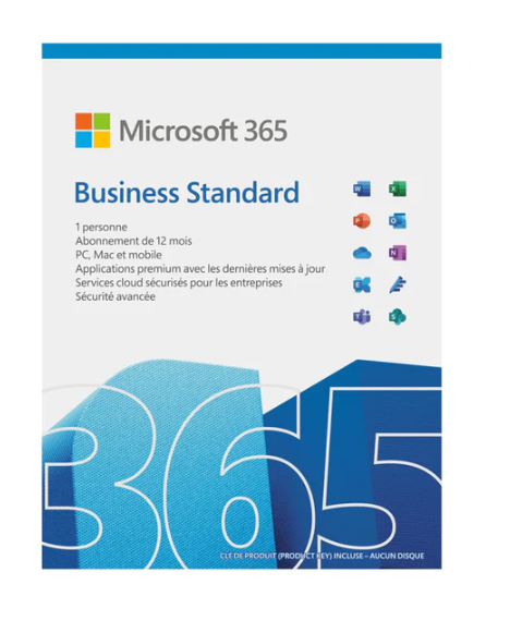 Microsoft 365 Business Standard – Abonnement 12 Mois (1 Utilisateur)Installation : Jusqu'à 5 PC ou Mac photo 3