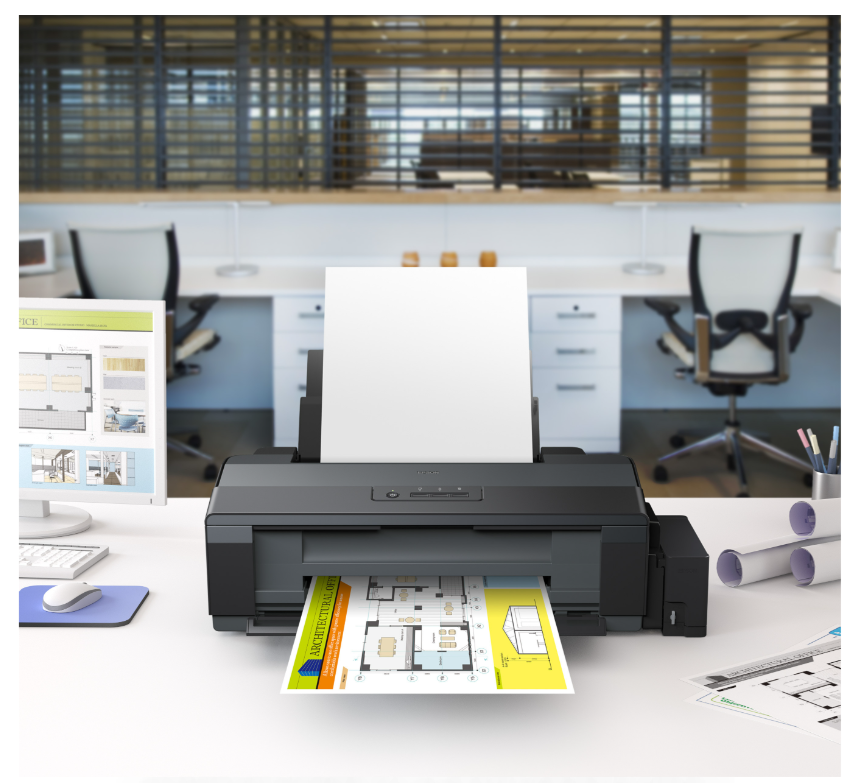 Imprimante Epson EcoTank L1300 A3+ à réservoirs rechargeables photo 5