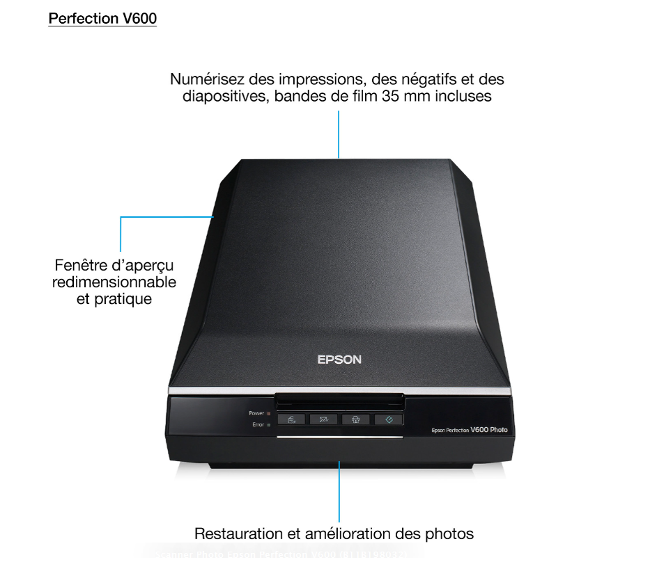Scanner Photo Epson Perfection V600 photo 2