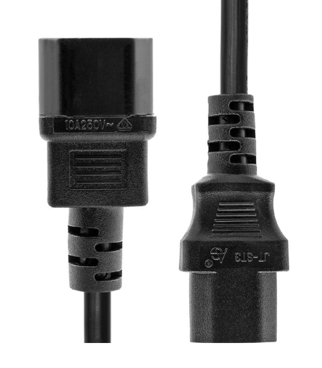 Câble d’alimentation HP C14 vers C15 – 3.8 m (Extension Onduleur / Serveur) photo 5