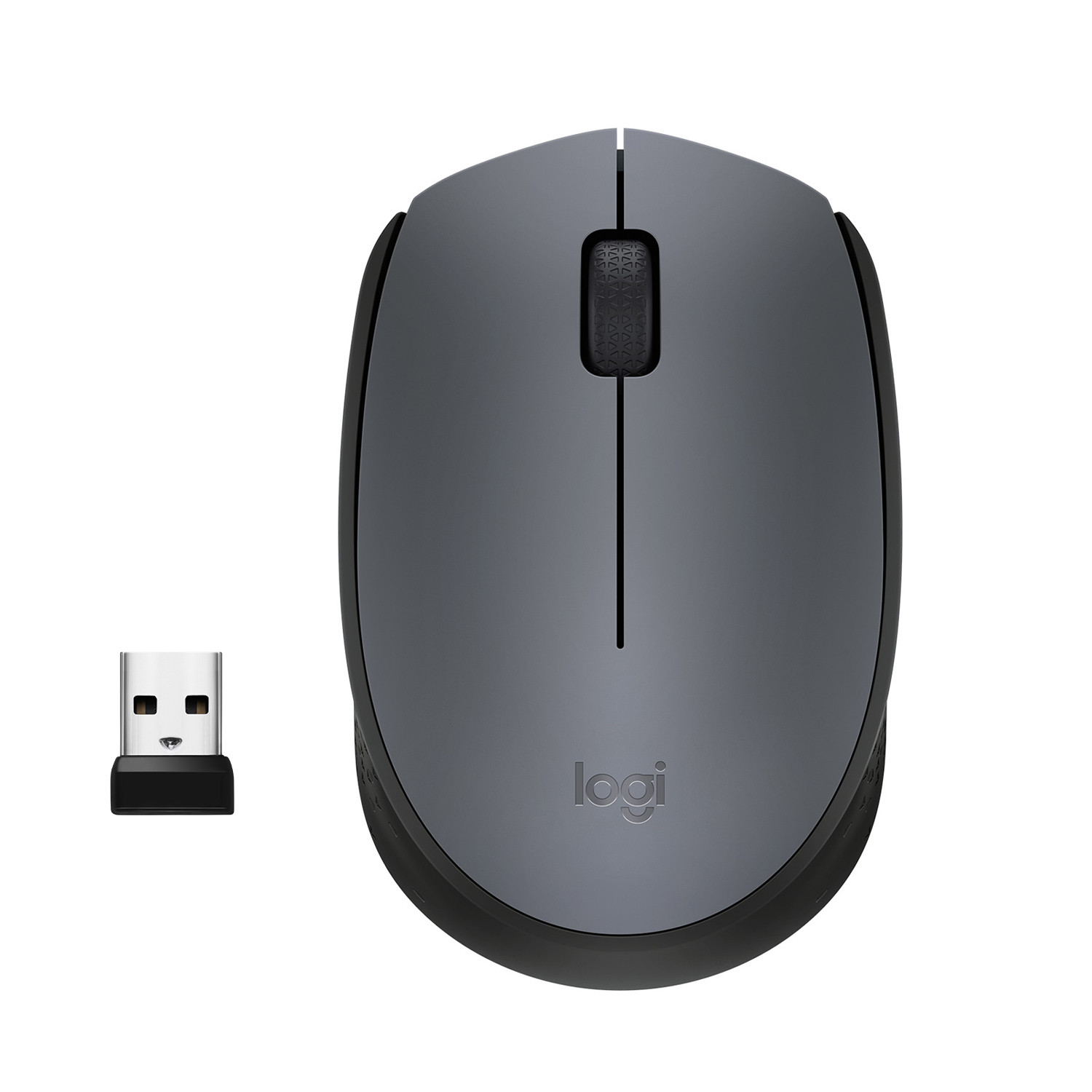 Souris Sans Fil Logitech M170 Grise photo 2