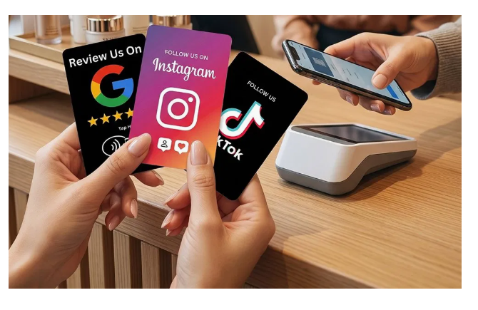 Carte de Visite Intelligente NFC Personnalisable avec QR Code photo 9