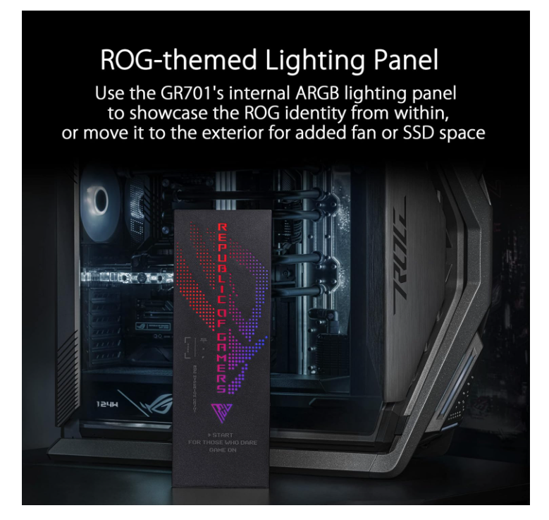 Boîtier Gaming Grand Tour ARGB avec verre trempé ASUS ROG Hyperion GR701 BTF Edition photo 5