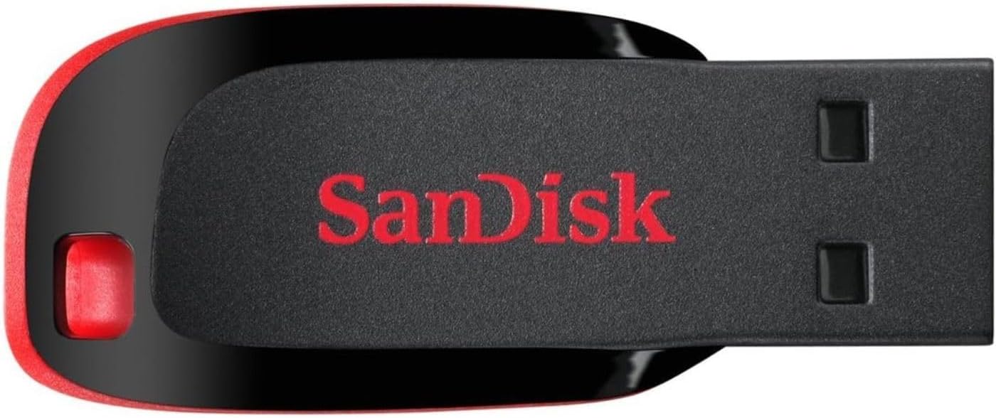 SanDisk 64 GB Cruzer Blade USB 2.0 Flash Drive - Black photo 2