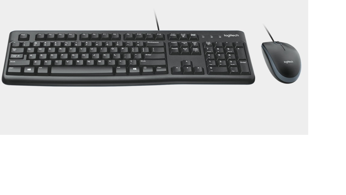 Ensemble Clavier et Souris Logitech MK120 avec fil photo 2