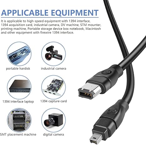Câble BELKIN IEEE 1394 FireWire – 2.1 m photo 2