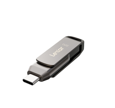 Clé USB 32 Go USB 3.2 Type-C Haute Vitesse Lexar JumpDrive D400 photo 3