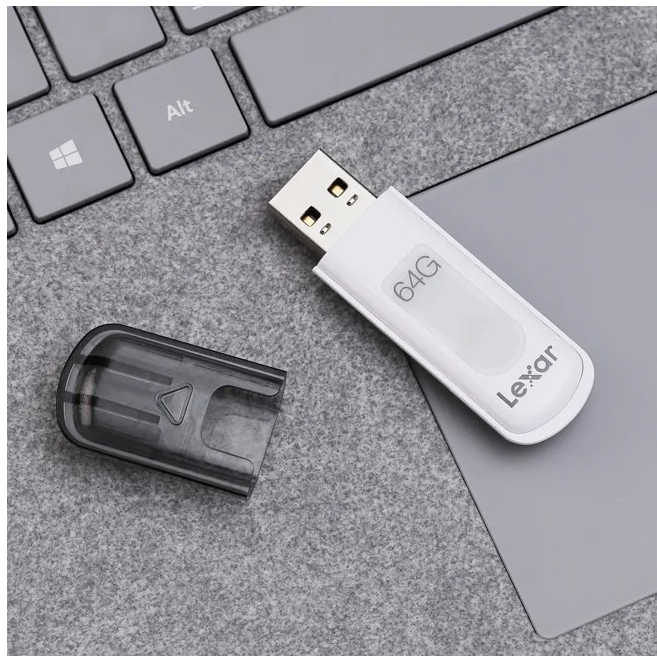 Clé USB 64 Go USB 3.2 Haute Vitesse Lexar JumpDrive V100 photo 5