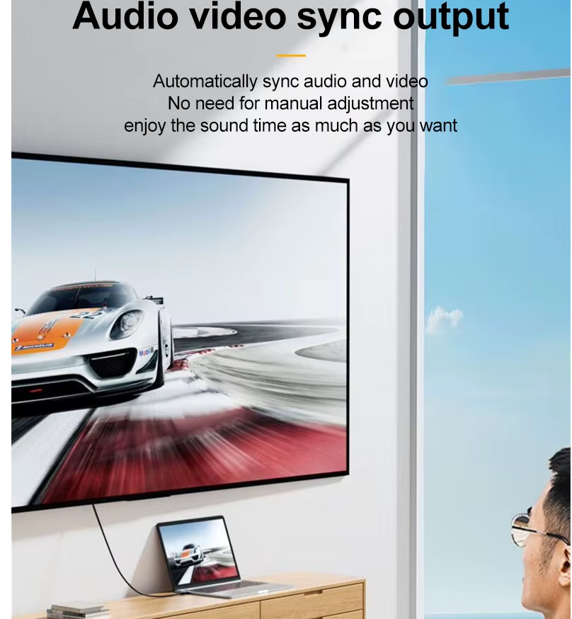 Câble Actif DisplayPort vers HDMI 4K60Hz 2M Airplus DH20K photo 7