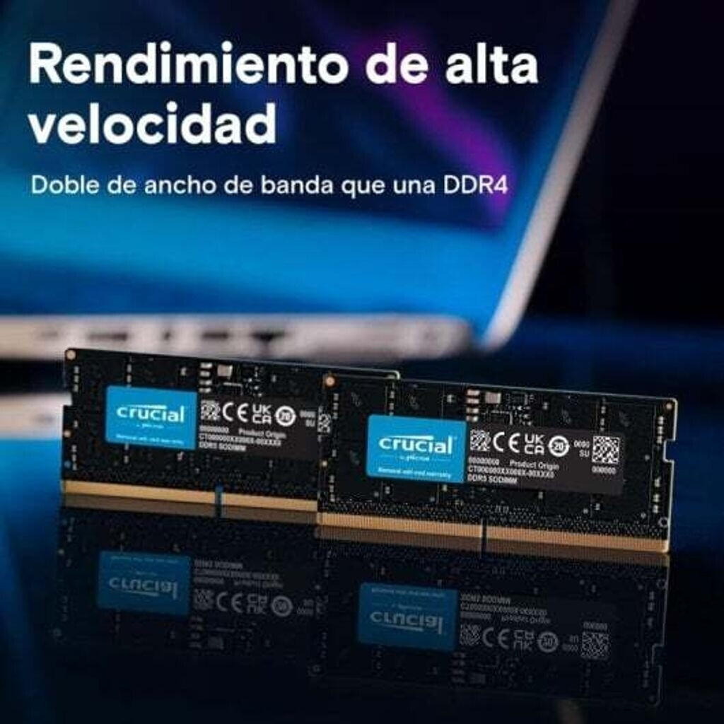 Crucial 32 Go DDR5-5600 SODIMM Laptop Memory photo 10