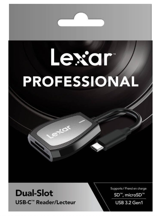 Lecteur de cartes SD / microSD Double Slot USB-C Haute Vitesse Lexar Professional photo 7