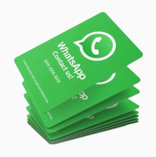 Carte de Visite Intelligente NFC Personnalisable avec QR Code photo 2