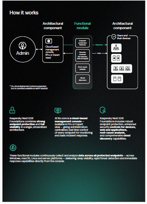 Kaspersky Next EDR Foundations – Solution de sécurité des terminaux pour entreprises photo 3