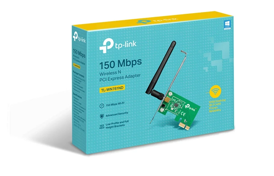 Carte PCI Express WiFi N 150 Mbps TP-Link photo 5