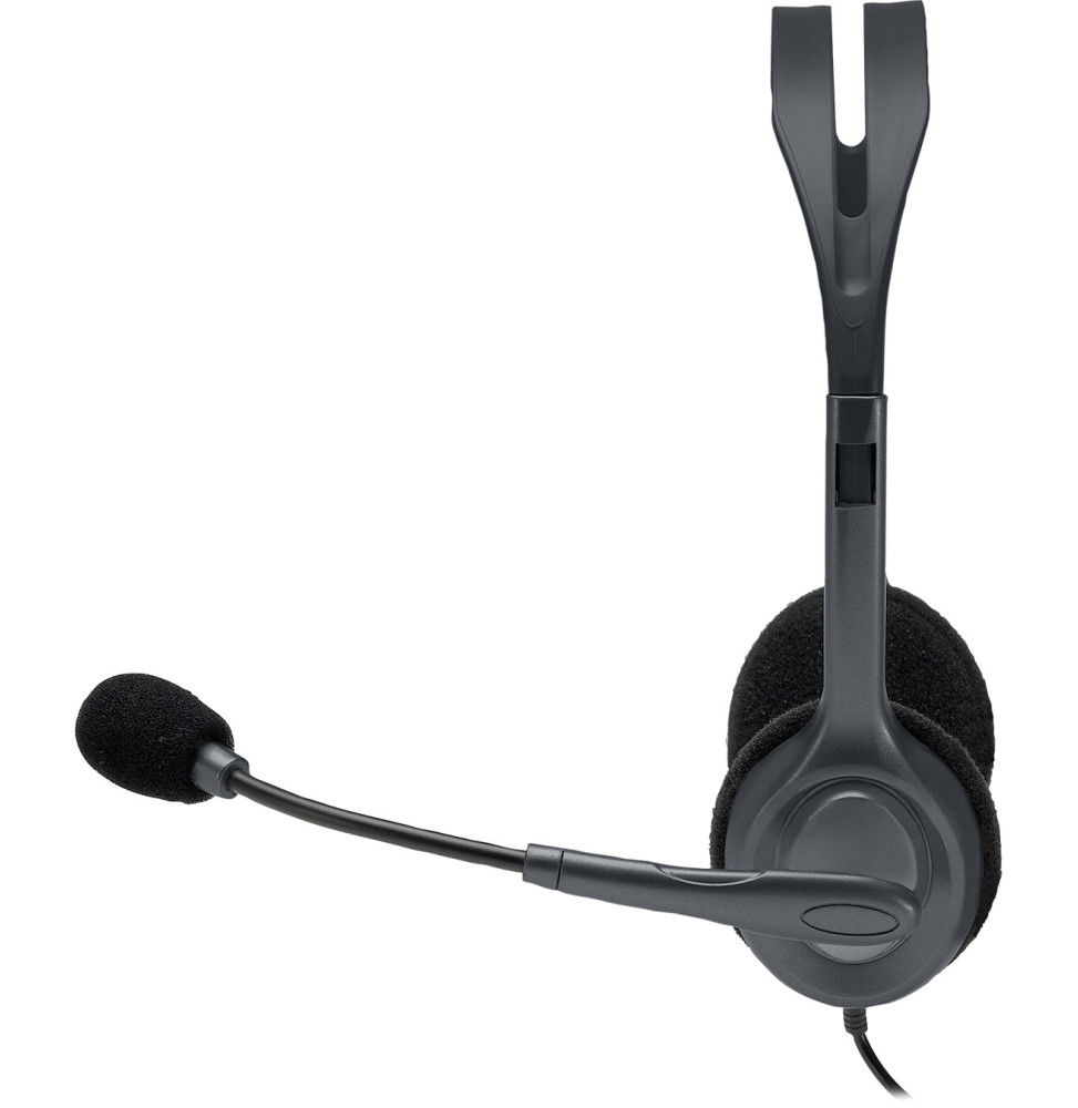 Casque Logitech H111 Stéréo avec Micro – Jack 3,5 mm photo 2
