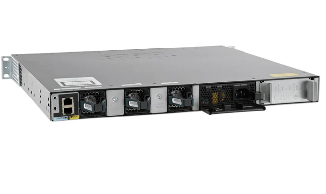 Switch Réseau 48 Ports Gigabit PoE+ L3 Reconditionné Cisco Catalyst 3650 photo 2