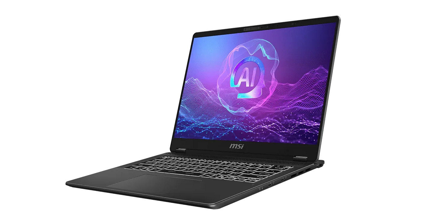 Ordinateur Portable MSI Prestige 14 AI+ Evo – Intel Core Ultra 7 – 32 Go – SSD 1 To – Écran 14" 2.8K OLED 120 Hz photo 2