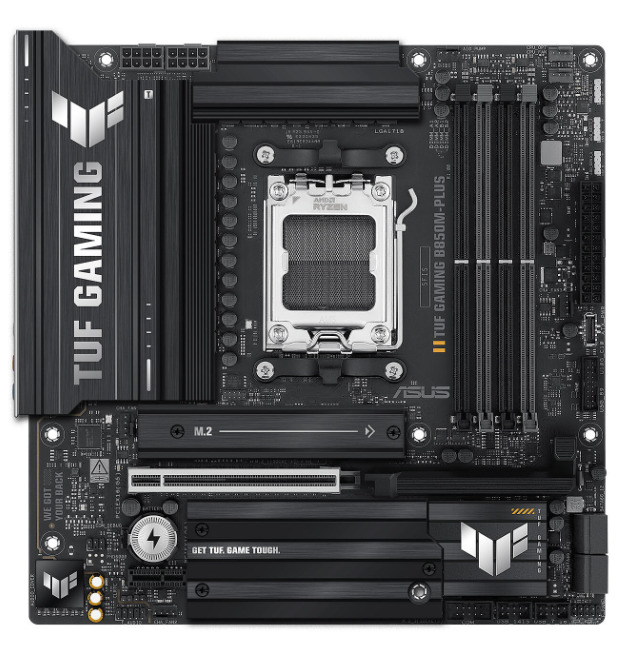 Carte Mère Micro‑ATX Socket AM5 DDR5 PCIe 5.0 ASUS TUF GAMING B850M‑PLUS photo 2