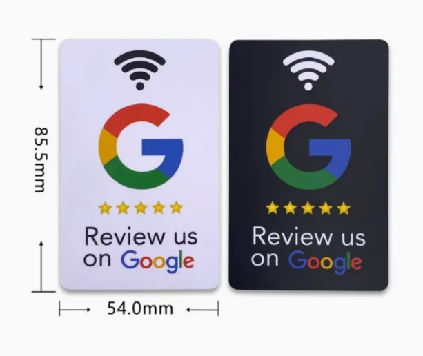 Carte de Visite Intelligente NFC Personnalisable avec QR Code photo 5
