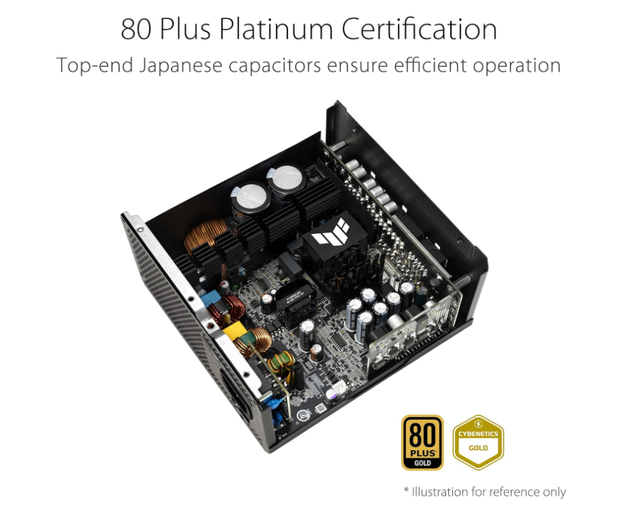 Alimentation PC 750W 80+ Gold ATX ASUS TUF Gaming photo 4