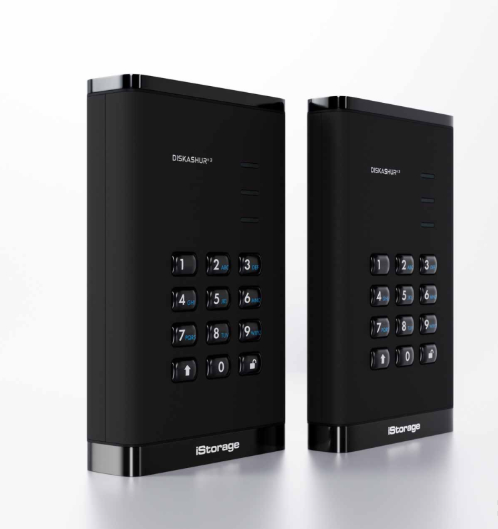 SSD Portable Sécurisé iStorage diskAshur3 USB 3.2 – Chiffrement matériel et code PIN photo 2