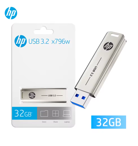 Clé USB 3.2 Haute Vitesse Métal HP 32 Go photo 2