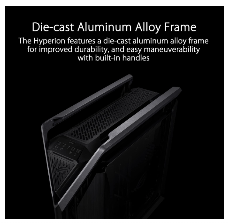 Boîtier Gaming Grand Tour ARGB avec verre trempé ASUS ROG Hyperion GR701 BTF Edition photo 8