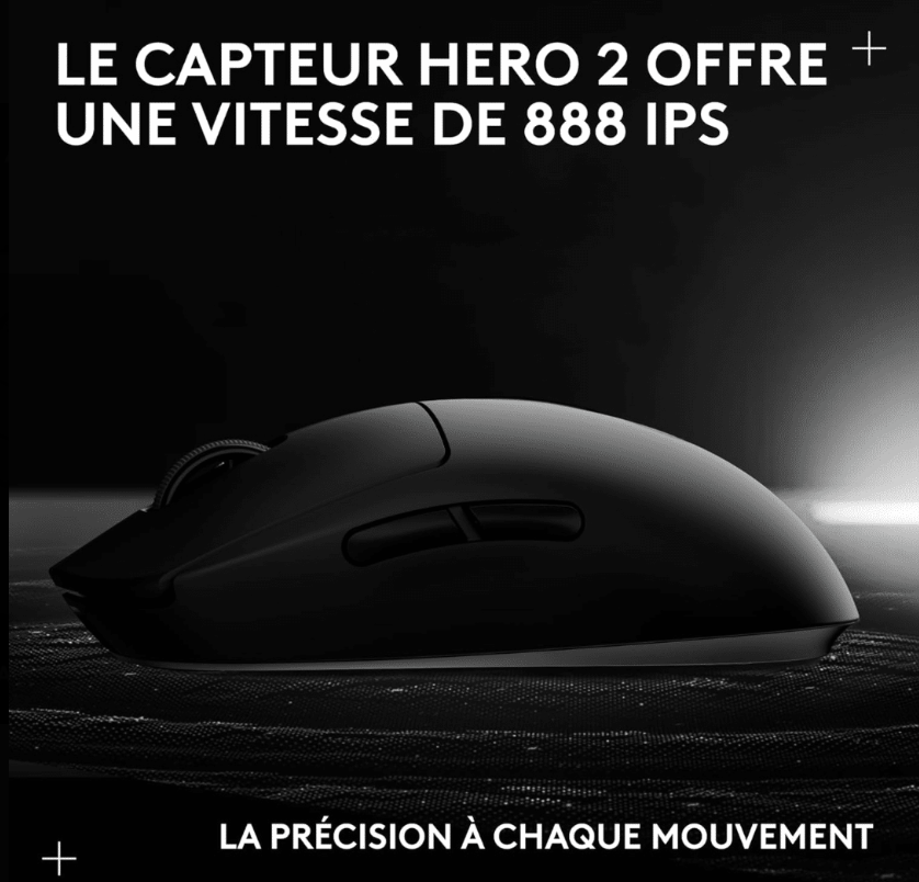 Souris Gaming Sans Fil 32000 DPI LIGHTSPEED Logitech PRO 2 photo 15