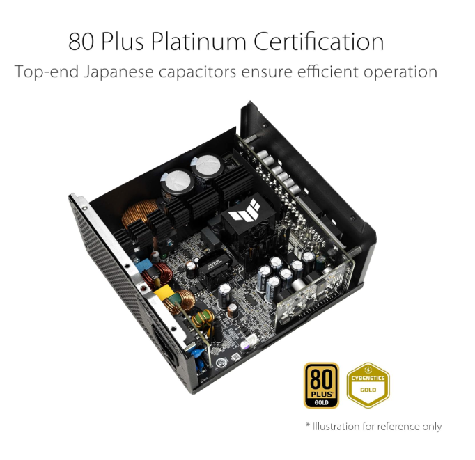 Alimentation PC 850W 80+ Gold Modulaire ATX 3.0 ASUS TUF Gaming photo 4