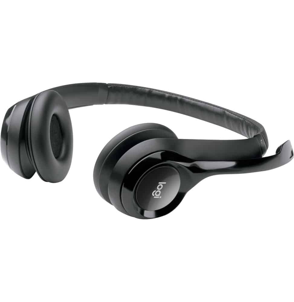 Casque Logitech H390 USB Stéréo avec Micro Anti-parasite photo 4